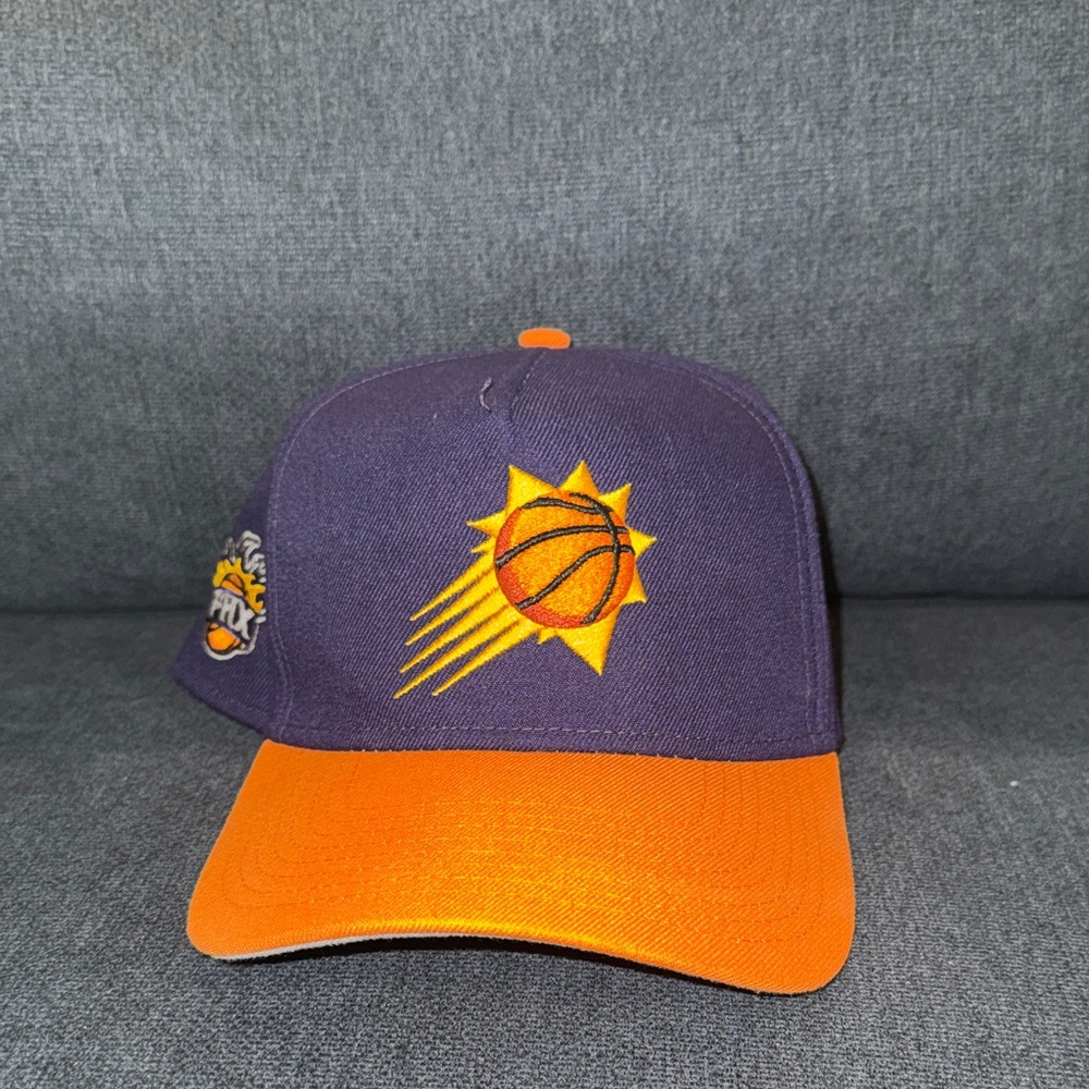 New Era Purple and Orange 9FORTY Adjustable Snapback Hat